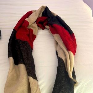 Zara multi-colored scarf